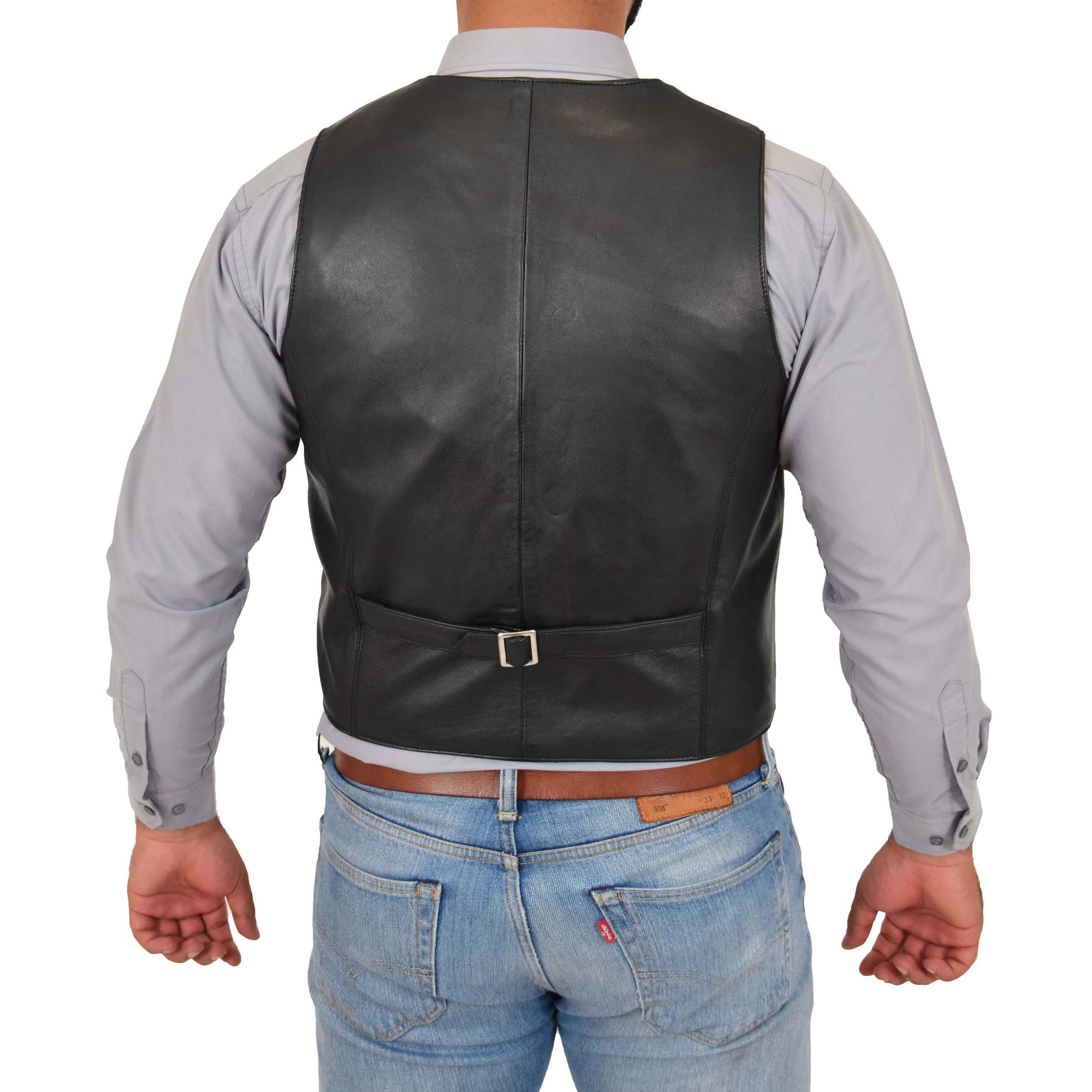 mens waistcoat with back adjuster