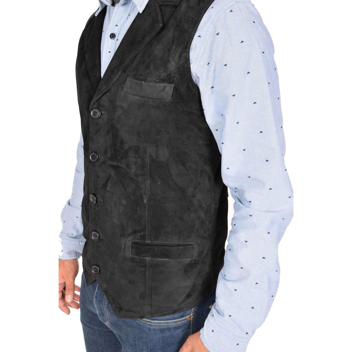 mens waistcoat with a hanky pocket