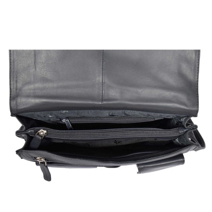 ladies bag with middle zip section