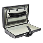 attache case with storage sections
