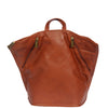 ladies leather travelling backpack