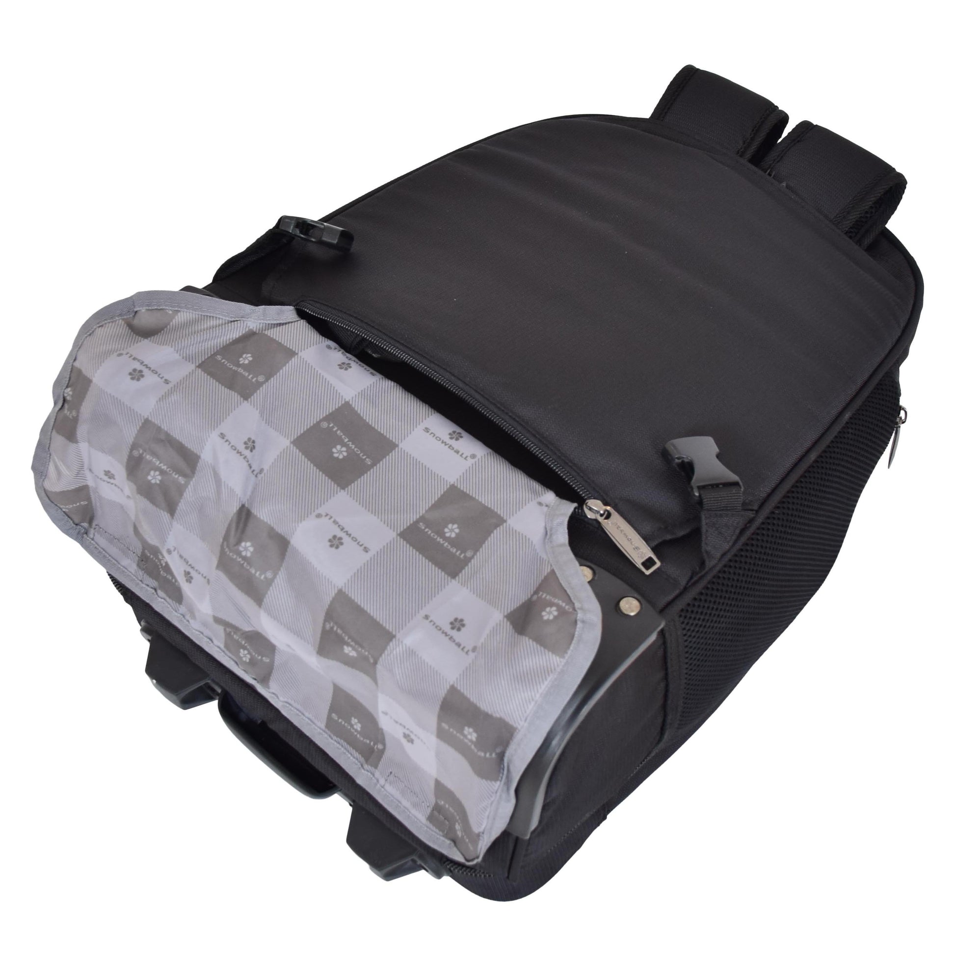 Backpack with wheels cover