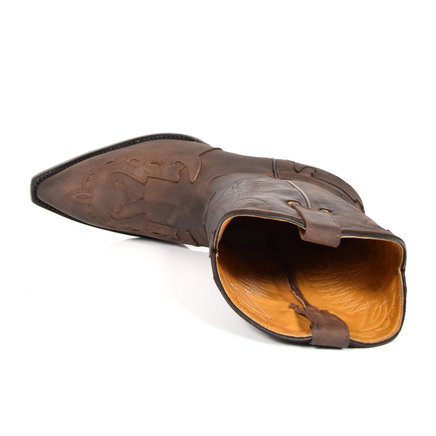 footwear with inside leather lining