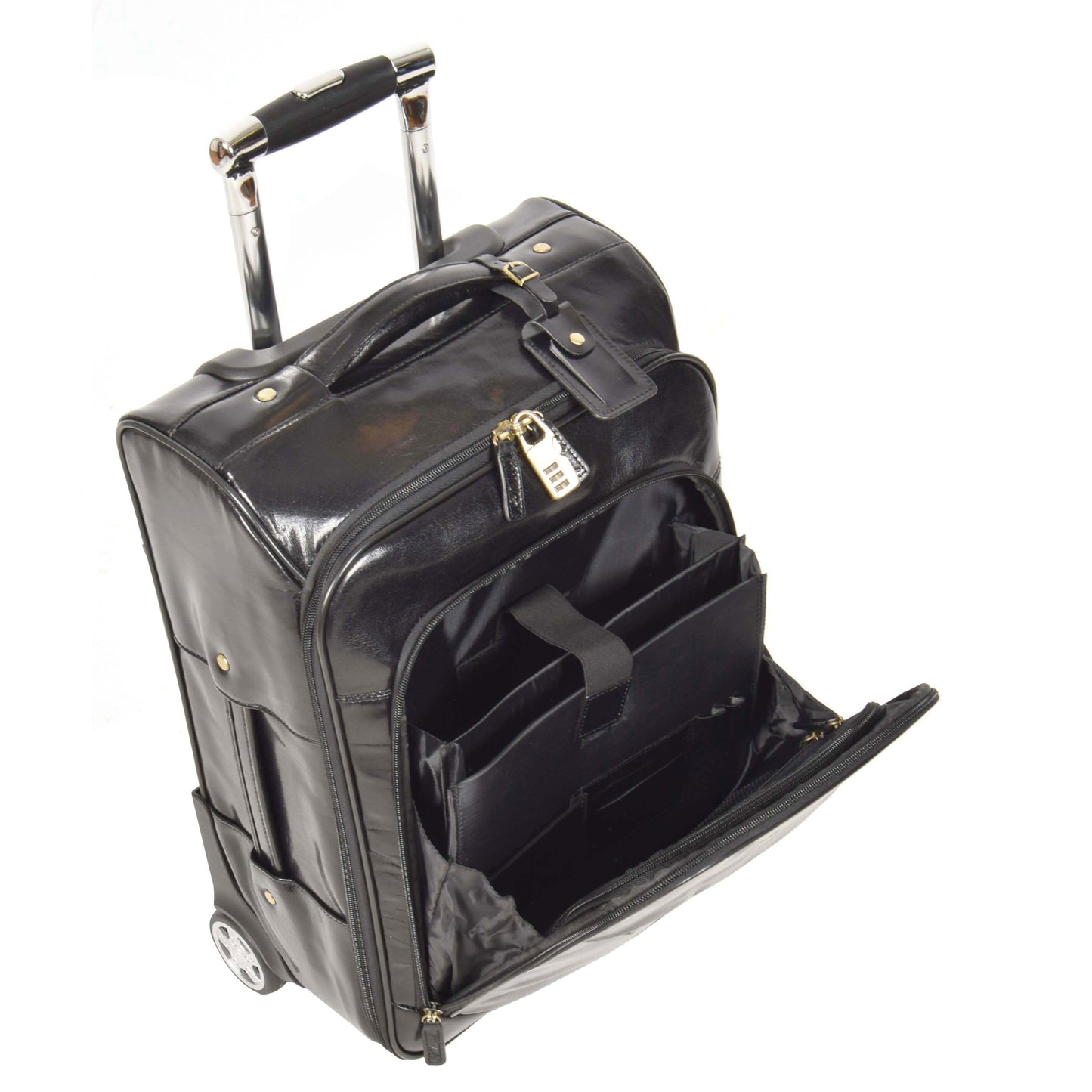 cabin suitcase with laptop compartments