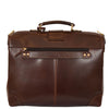 leather organiser bag with grab handle