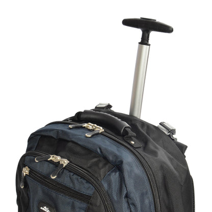 backpack with a top grab handle