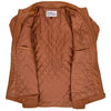 Mens Soft Leather Casual Plain Zip Jacket Matt Tan 5