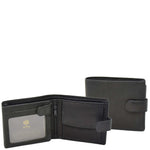 Mens Wallet with a Buckle Closure Hawking Black