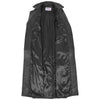 Womens Leather Full Length Trench Coat Sharon Black 6
