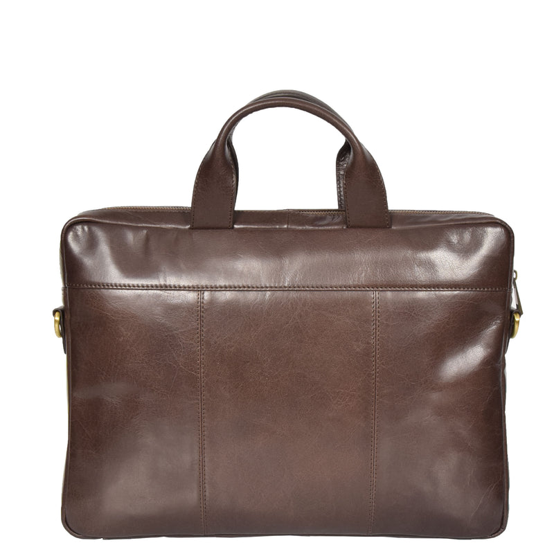 leather bag with brown