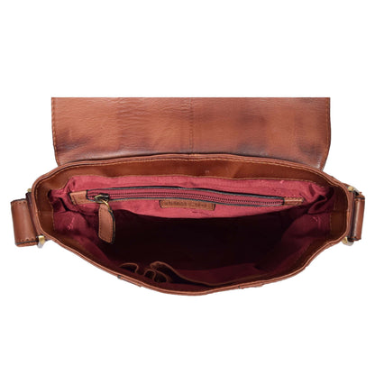 mens leather bag with inside pockets