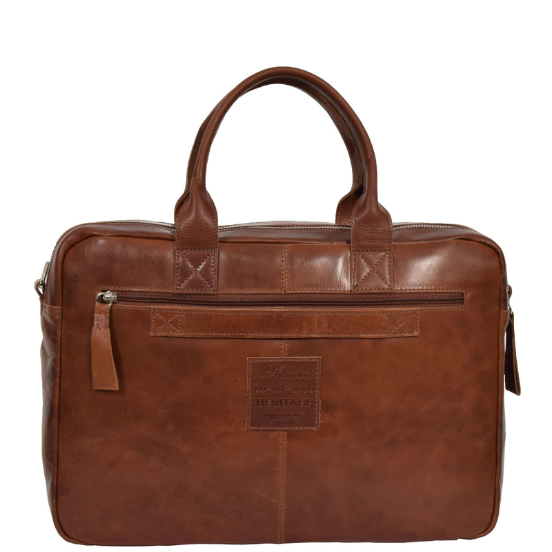 classic leather organiser bag