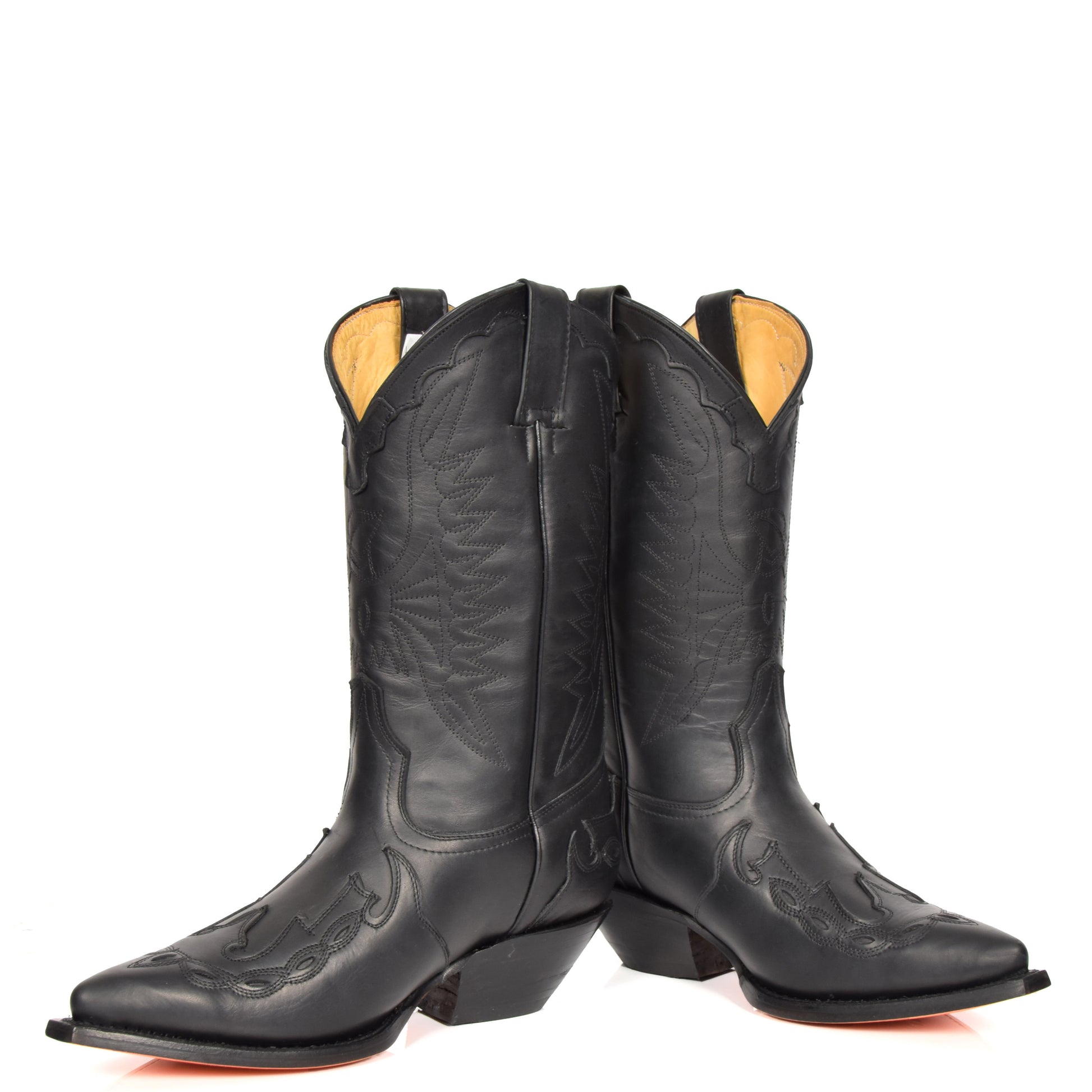 mens leather western shoes