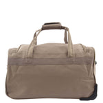 Lightweight Mid Size Holdall with Wheels HL452 Beige 2