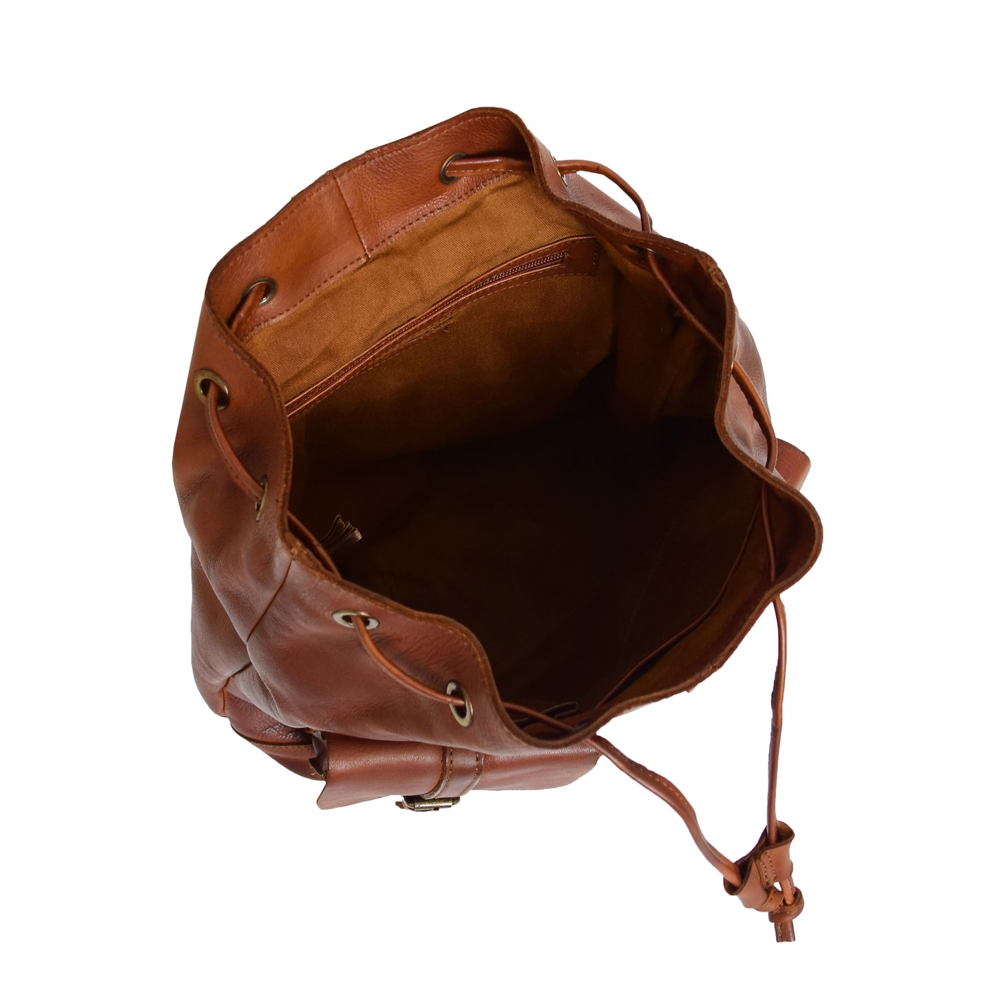 leather organiser rucksacks