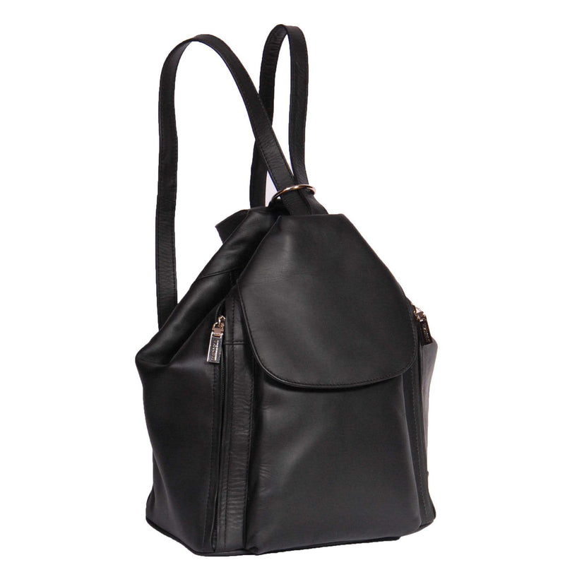 ladies leather backpack