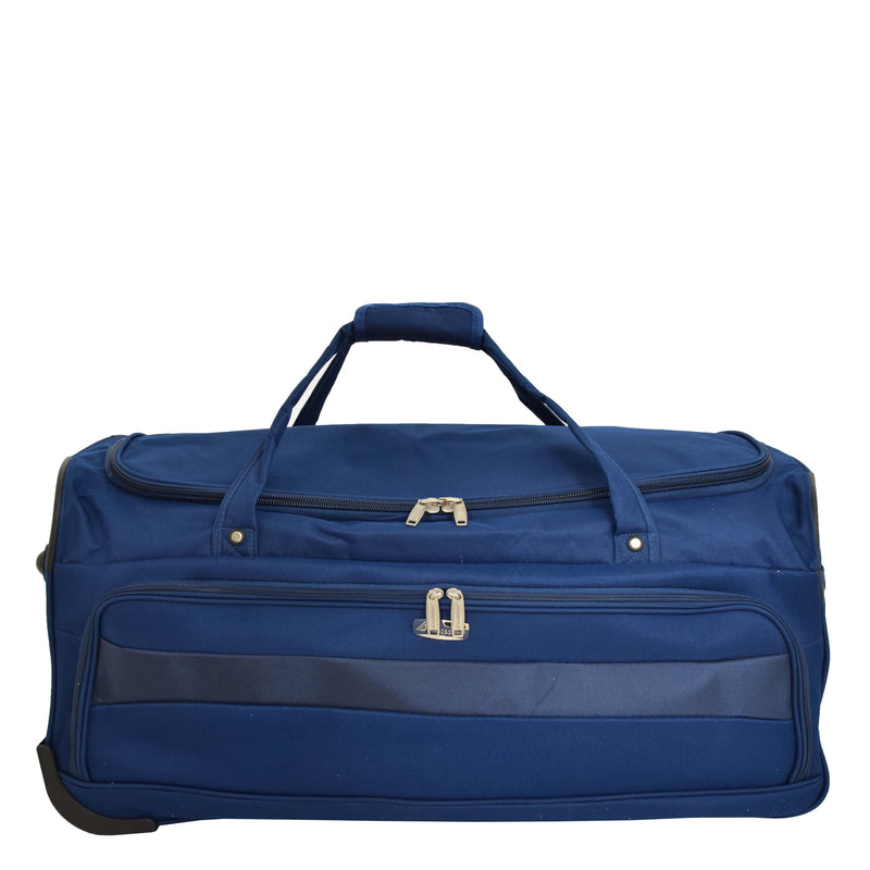 Lightweight Large Size Holdall with Wheels HL472 Blue 1