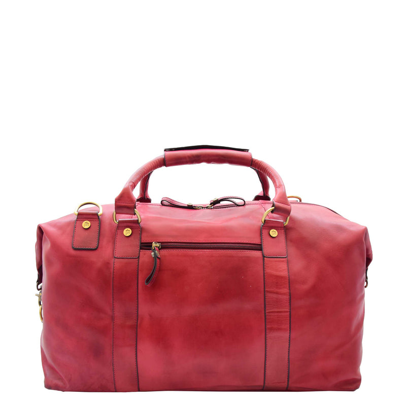 Classic Two Tone Weekend Bag Savoy Red 2