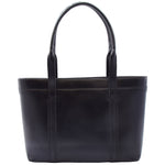 Womens Real Leather Shoulder Bag Large Hobo Handbag Lucy Black 1