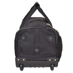 Lightweight Mid Size Holdall with Wheels HL452 Black 4