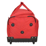 Lightweight Large Size Holdall with Wheels HL472 Red 4