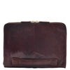 Real Leather Small Portfolio Case Greenville Brown 2
