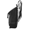 Real Leather Backpack Casual Rucksack Ella Black 3
