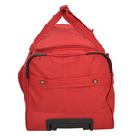 Lightweight Large Size Holdall with Wheels HL472 Red 5