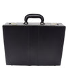 Faux Leather Briefcase Classic Attaché Business Case Calver Black 4