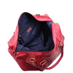 Classic Two Tone Weekend Bag Savoy Red 5
