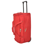Lightweight Large Size Holdall with Wheels HL472 Red