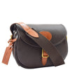 Leather Cartridge Bag 90 Rounds Capacity Neo Brown Tan