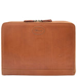 Real Leather Portfolio Case A4 Document Holder Cookbury Tan