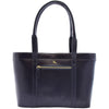 Womens Real Leather Shoulder Bag Large Hobo Handbag Lucy Navy