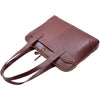 Womens Real Leather Smart Handbag Doctor Hobo Bag Chestnut Steph 5