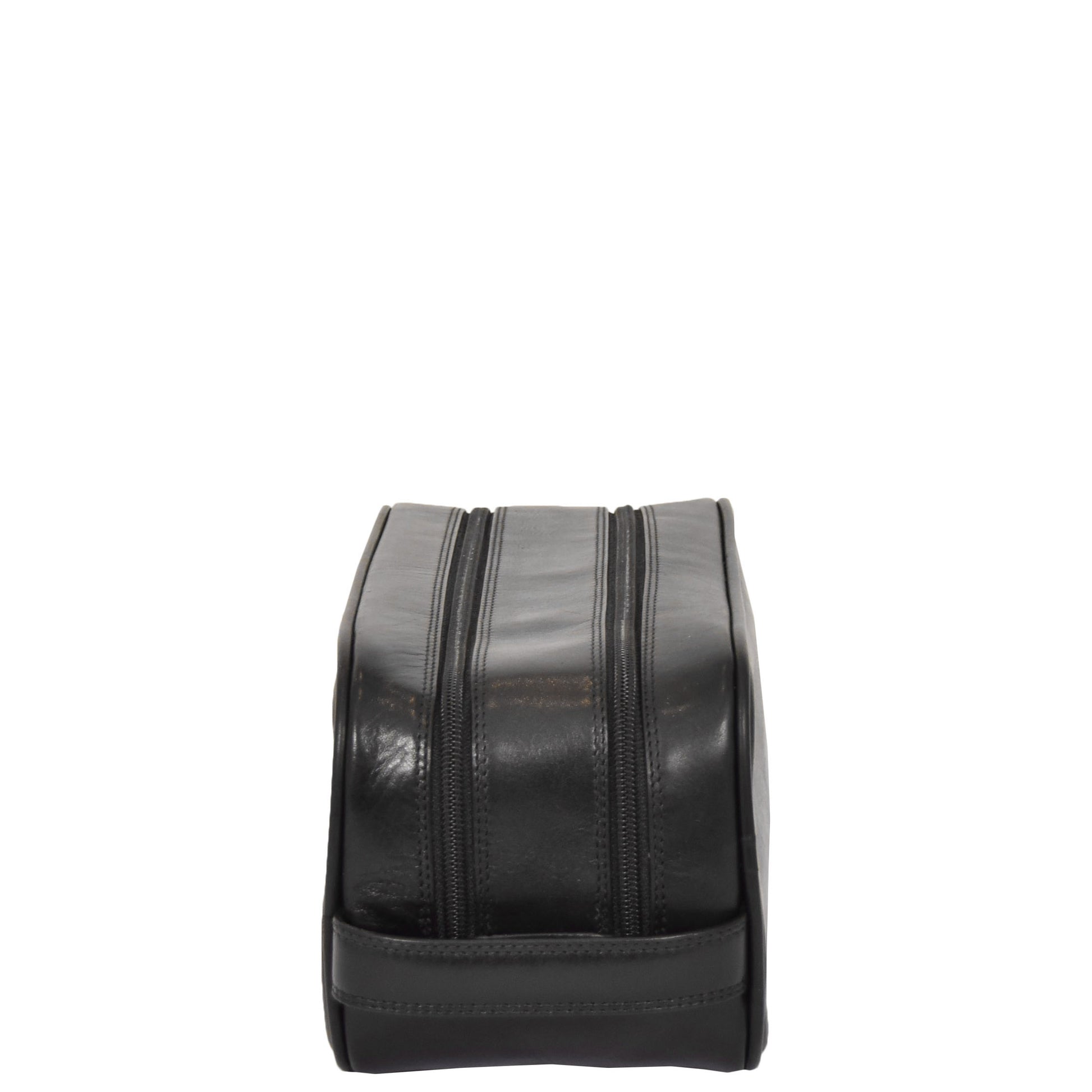 leather cosmetics bag