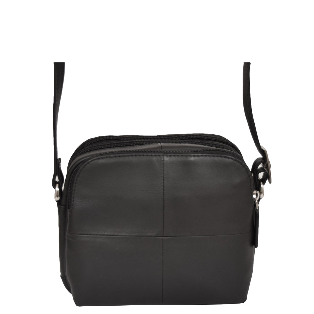 small leather organiser bag