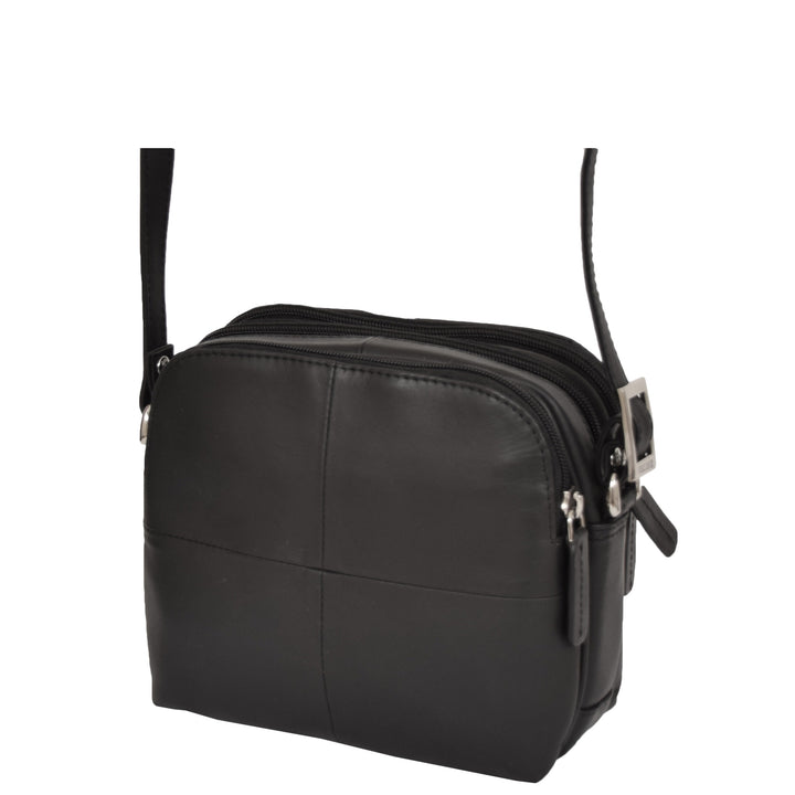 cross body style leather pouch