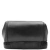 Real Leather Toiletry Wash Bag Travel Pouch HOL290 Black 1