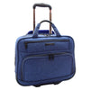 Pilot Case with Wheels Laptop Roller Case Business Briefcase Mile (Blue)