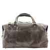 large leather weekend bag