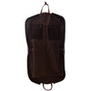  Real Leather Suit Carrier Large Capacity Travel Garment Bag Oxford Brown 10