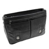 Mens Leather Messenger Briefcase HOL518 Black 5
