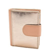 Womens Bifold Soft Leather Purse HOL808 Rose Gold 1