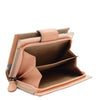 Womens Bifold Soft Leather Purse HOL808 Rose Gold 2