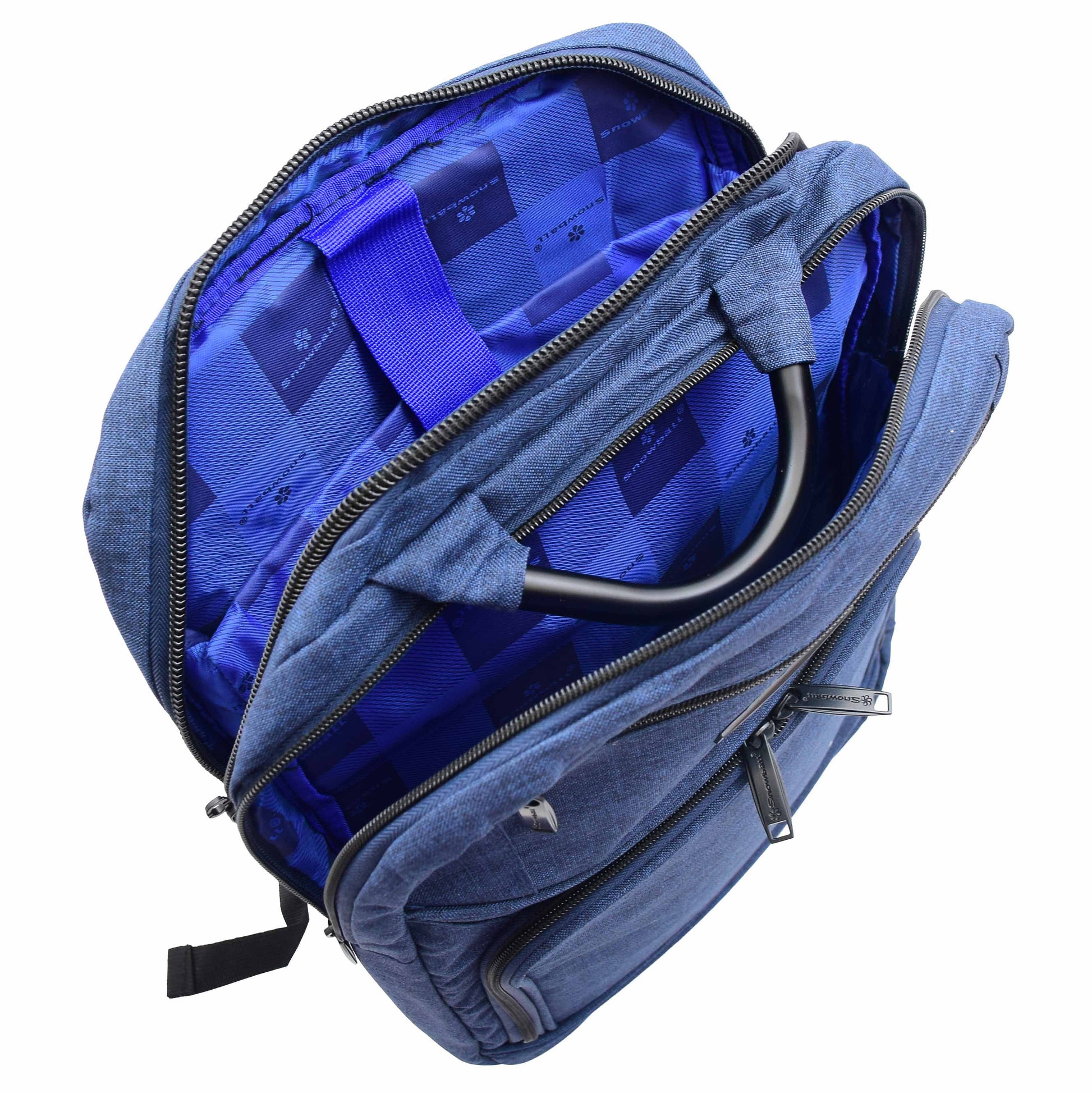 Laptop Backpack Lightweight Casual Travel Rucksack H317 Blue