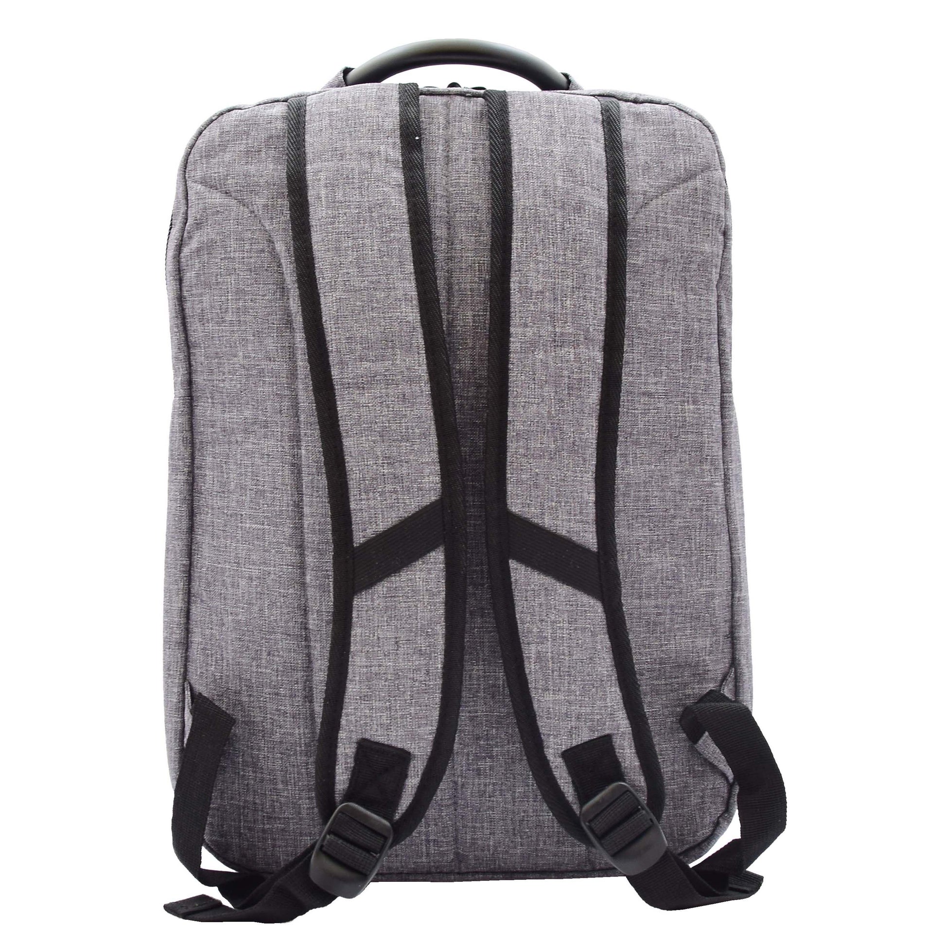 Laptop Backpack Lightweight Casual Travel Rucksack H317 Grey