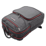 Laptop Backpack Lightweight Casual Travel Rucksack H317 Black