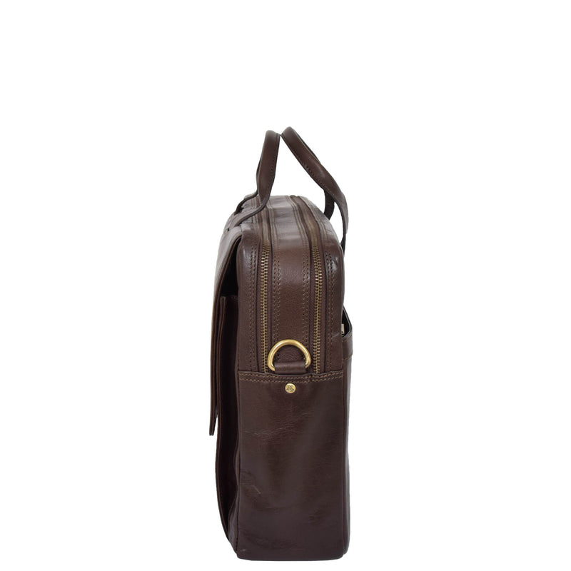 leather bag for mens with detachable shoulder strap