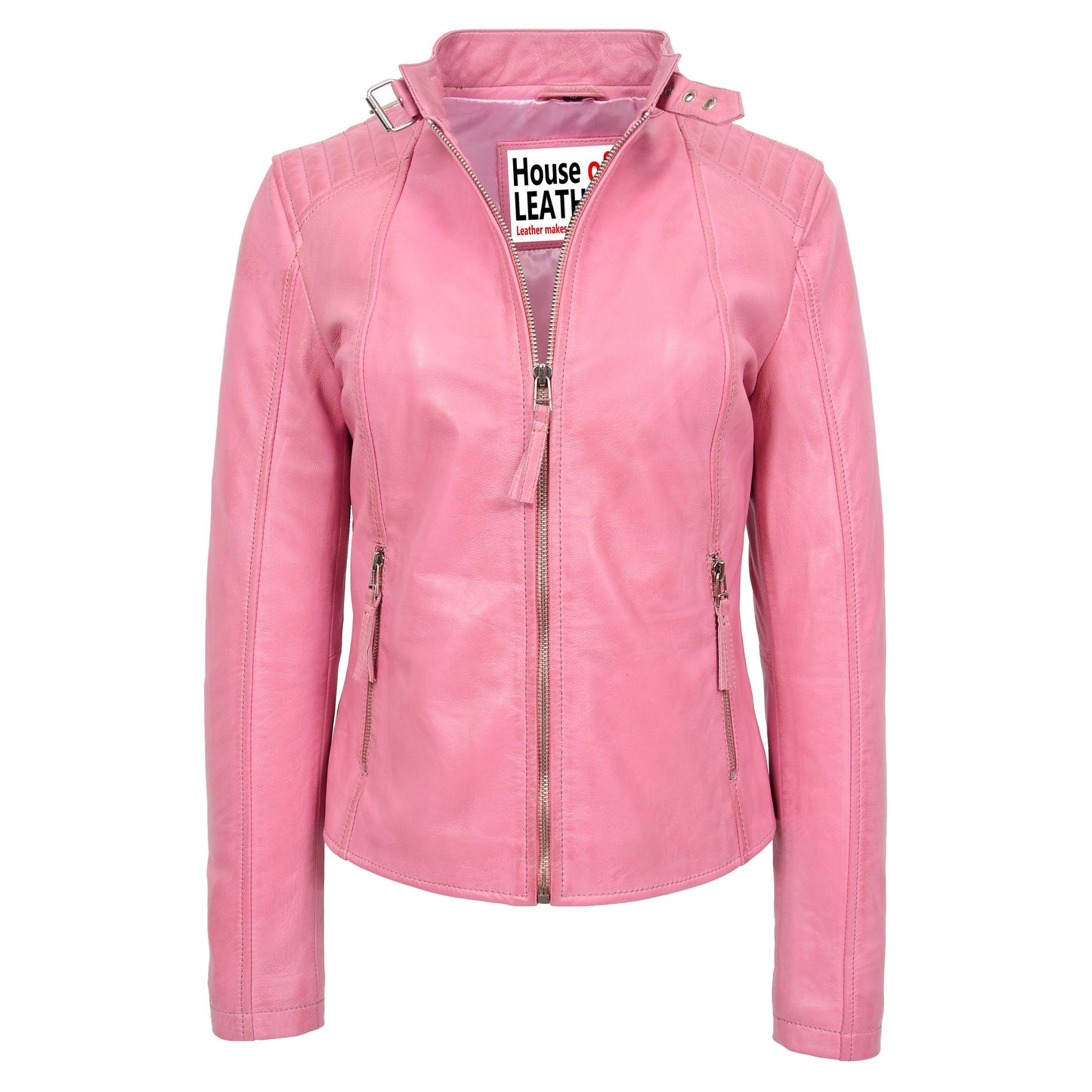 Kunstlederjacke Only Lederjacke Pink Rosa Lederjacke Only Freaky